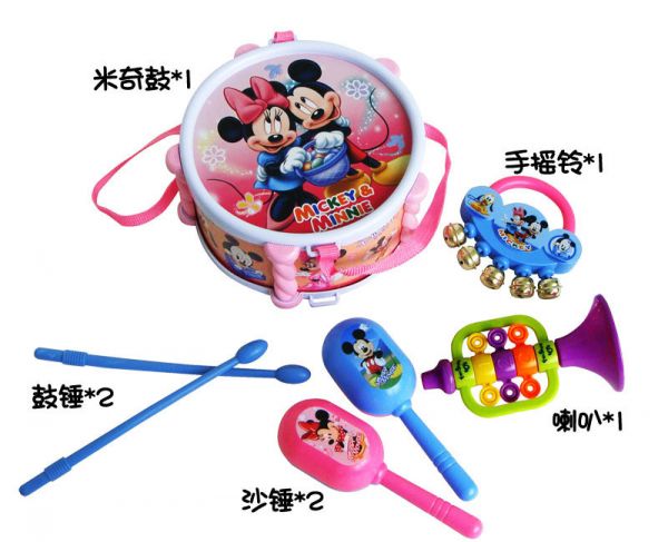 Instrumentos Musical Minnie - 7 Peças