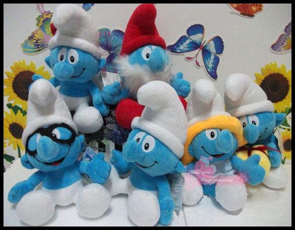 Kit Bonecos Smurfs - 6 Peças