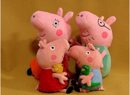 Kit Família Peppa - 4 Peças